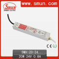 Driver de LED eletrônico impermeável 20W 24V 0.8A